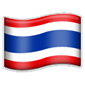 Thai flagg