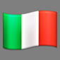 Italia flagg