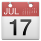 Kalender met 17 juli