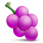 Uvas púrpuras