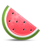 Watermeloenplak